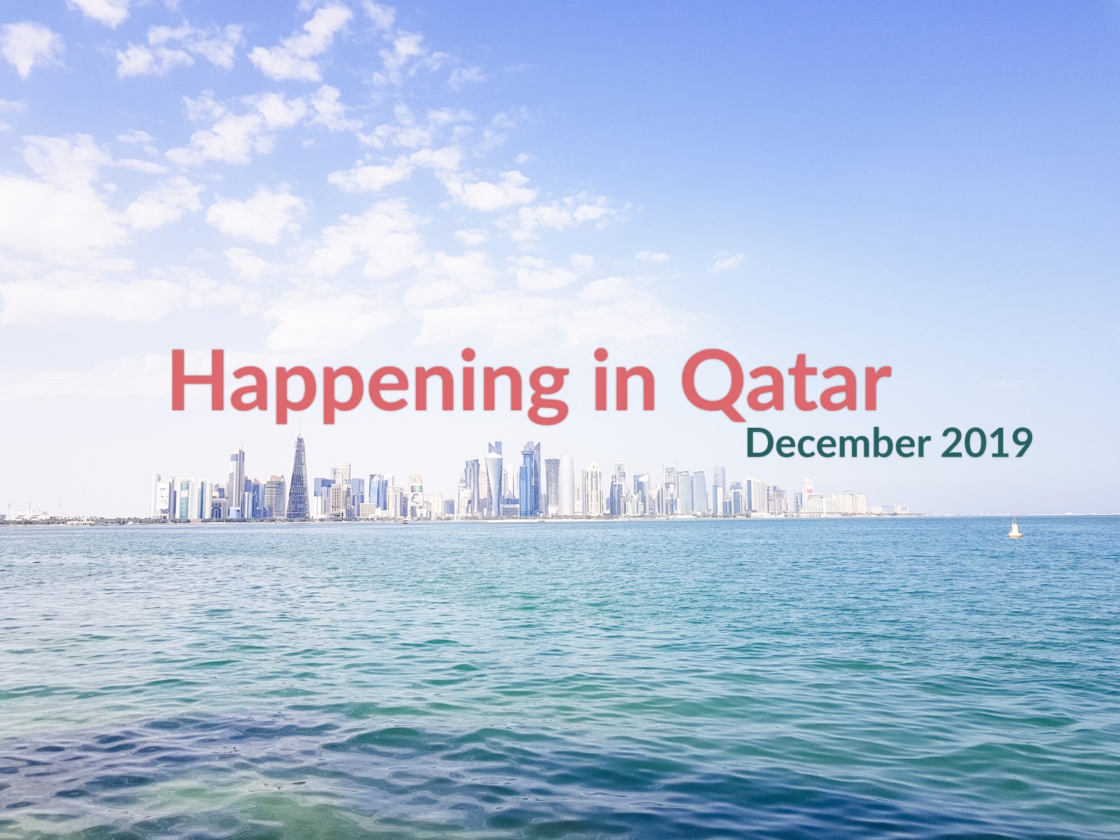 Happening in Qatar – December 2019